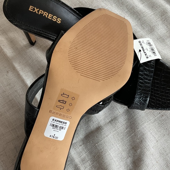 Express Open toe Heels -double straps - Picture 6 of 6